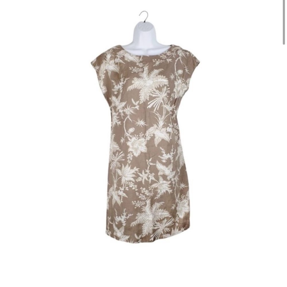 J. Jill Love Linen Floral Dress